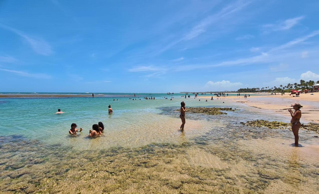 Guarajuba Pe Na Areia Apartman Kültér fotó