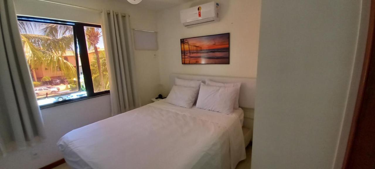 Guarajuba Pe Na Areia Apartman Kültér fotó