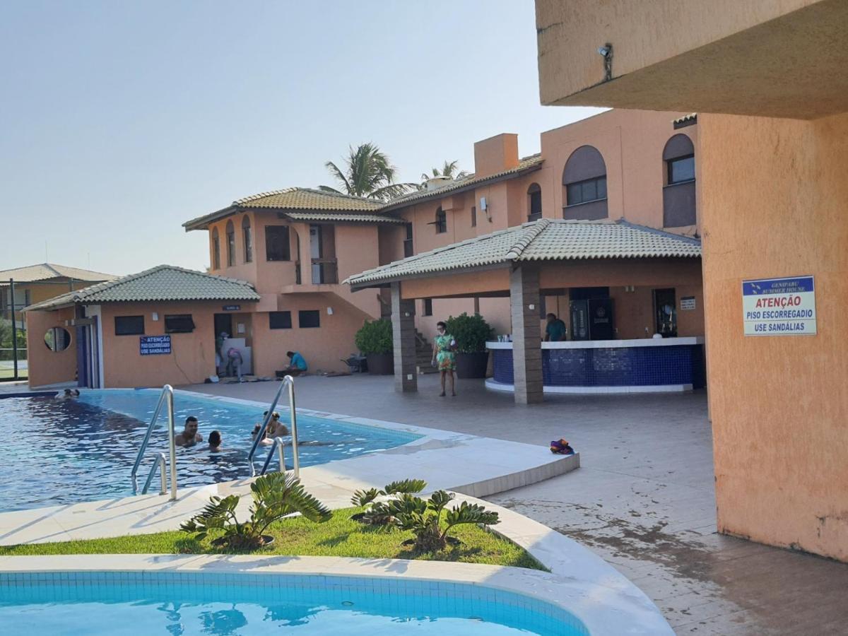 Guarajuba Pe Na Areia Apartman Kültér fotó